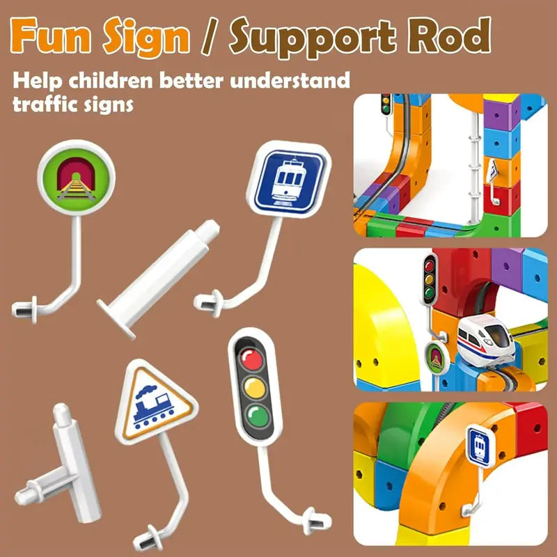 Magic Orbit Cube 3D STEM Train Set