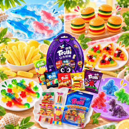 Fun Shape Gummy Candy Mix