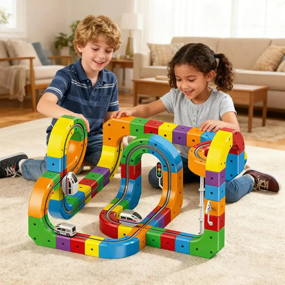 Magic Orbit Cube 3D STEM Train Set