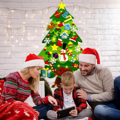 MerryCraft DIY Felt Christmas Tree for Kids