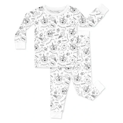 KidCanvas™ Color-In Pajamas for Kids – Creative DIY Sleepwear
