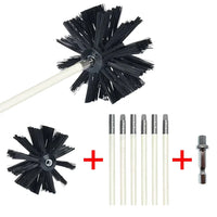 8FT (6 Poles + Brush Head + Hex Connector) [Low vents & indoor]