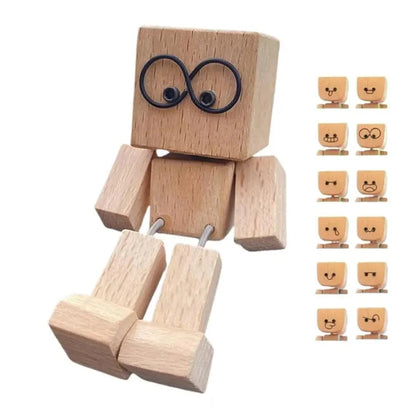Shaking Wooden Man