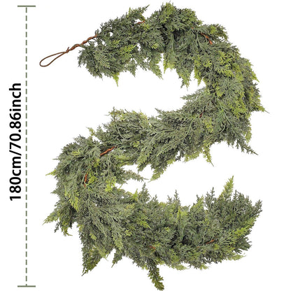 EverCedar Artificial Christmas Garland 🎄✨