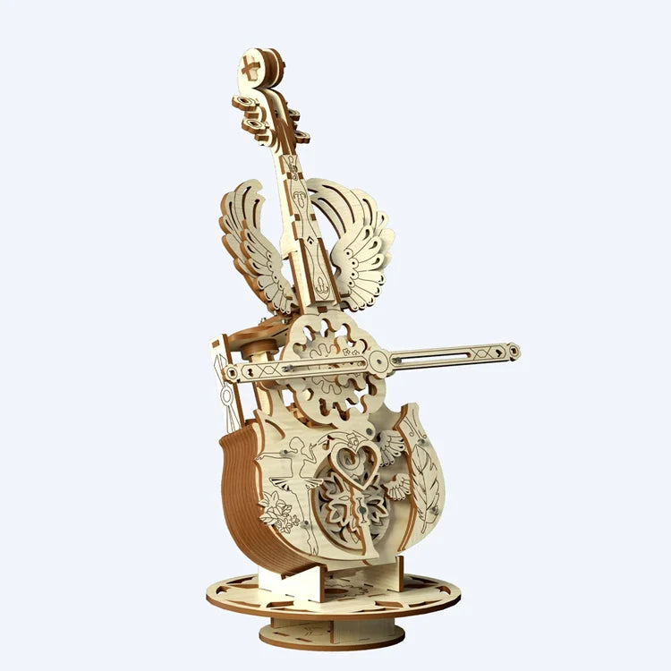 Angel Wing Cello – DIY Wooden Music Box