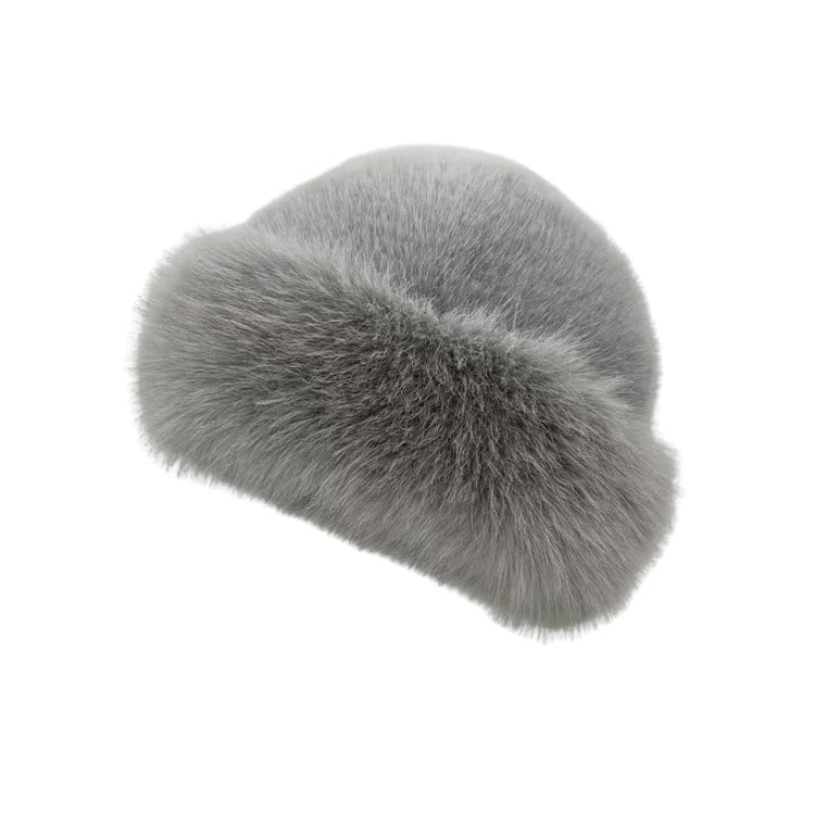 ❄️ Faux Mink Fur Mongolian Hat