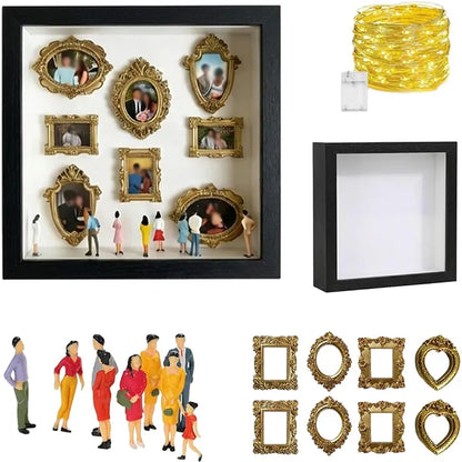 🏛️ Vekego™ DIY Mini Museum Silhouette Box