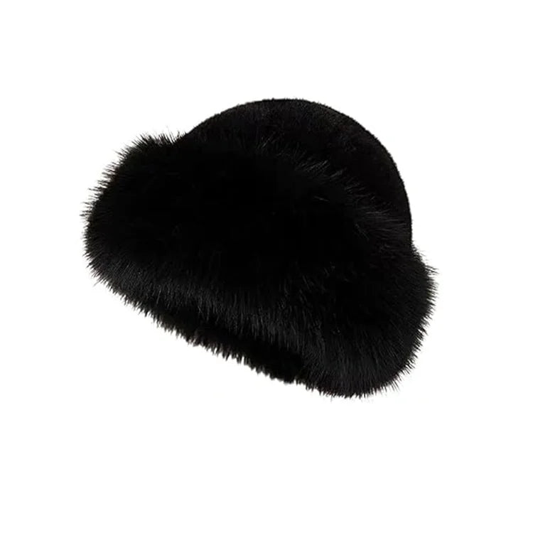 ❄️ Faux Mink Fur Mongolian Hat