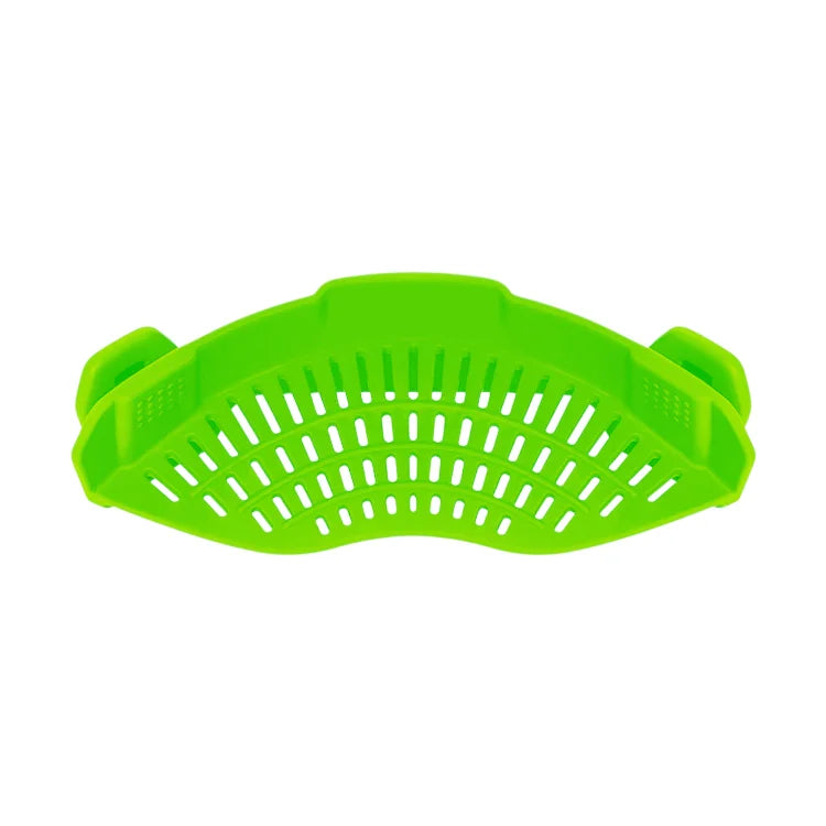 🍝 ClipDrain™ Silicone Pot Strainer