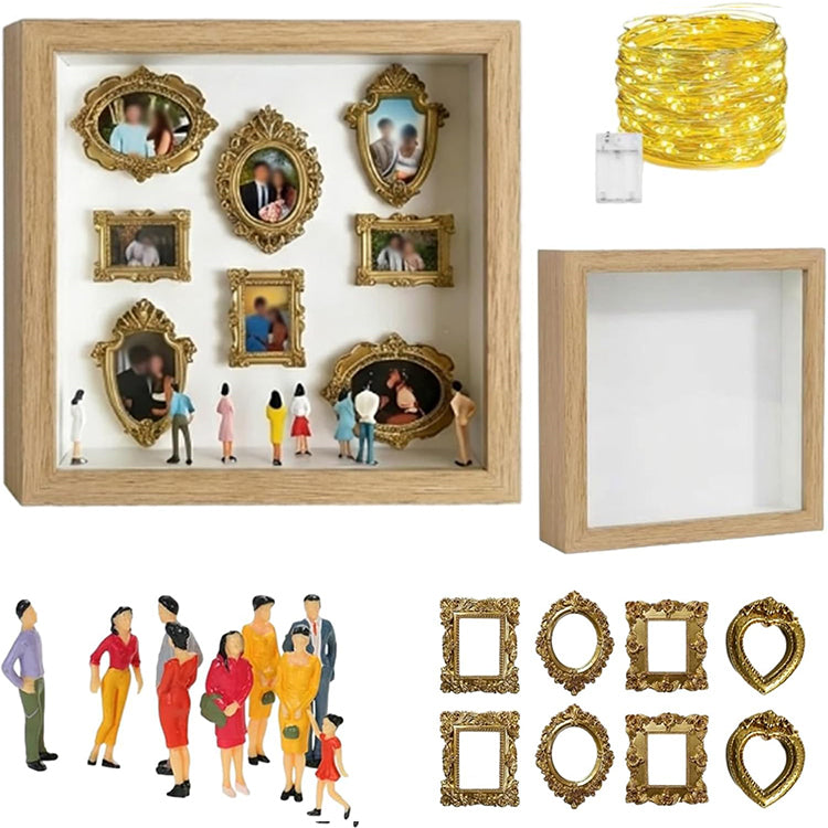 🏛️ Vekego™ DIY Mini Museum Silhouette Box