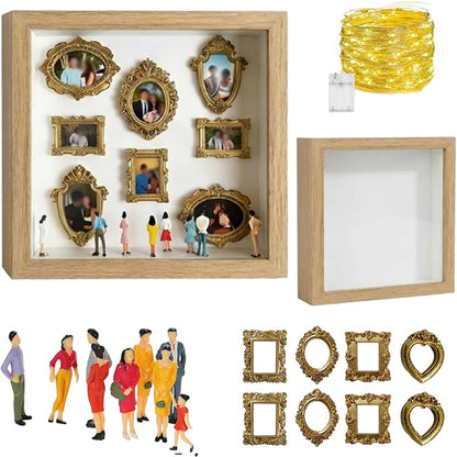 🏛️ Vekego™ DIY Mini Museum Silhouette Box